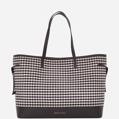 Sovany Einkaufstasche | Schwarz und weiß