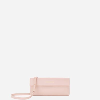 Pouch Sokhaya | Dusty pink leather