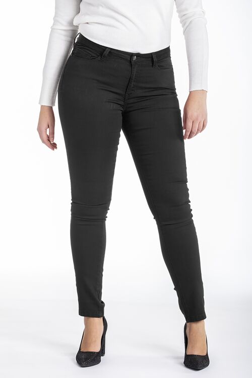 Jeans slim taille haute stretch - 2