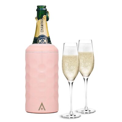 Cantinetta vino e champagne con coperchio - rosa