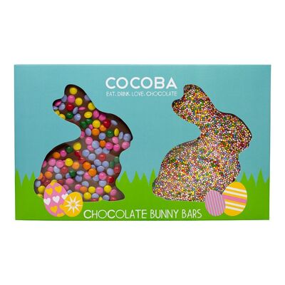 Bunny Shaped Easter Chocolate Bar Set