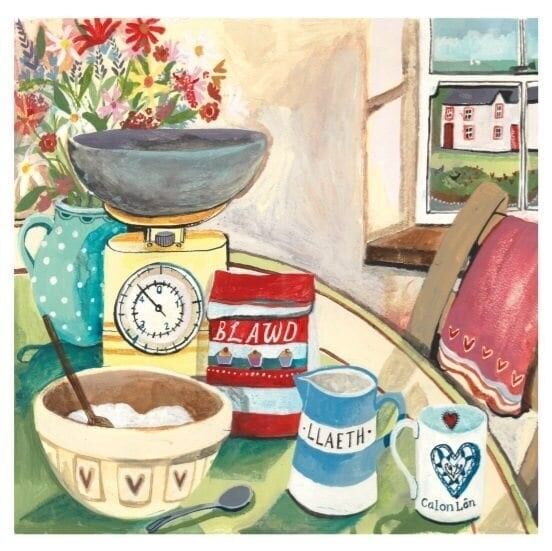 Yn Y Gegin A3 Impresión de póster