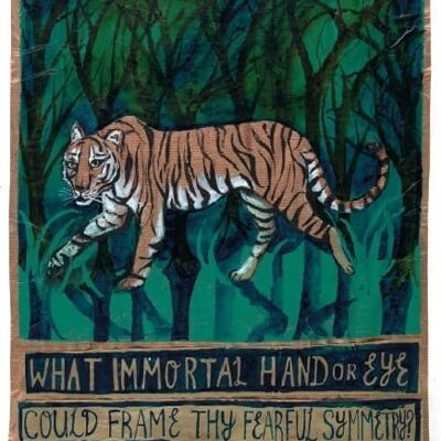 Stampa poster tigre