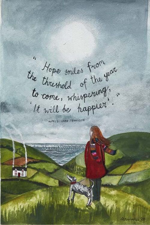 Hope Smiles Poster Print