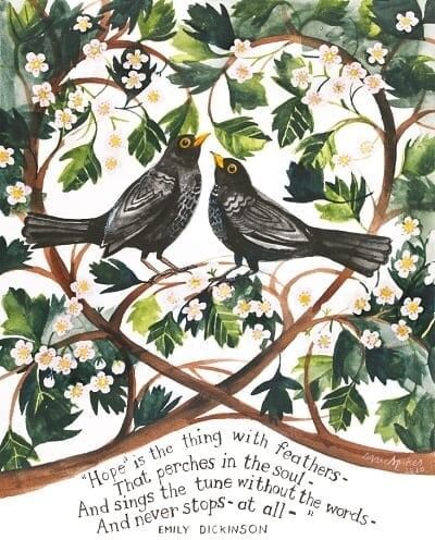 Hoffnung-Poster-Druck