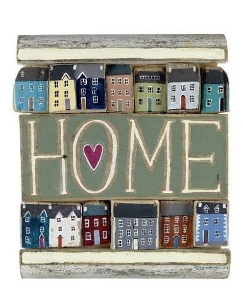 Home Square Greetings Card