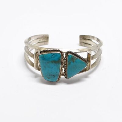 Native American turquoise and 925 silver bracelet
