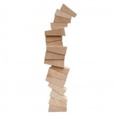 Stacking game FOLLIES - 18 blocks