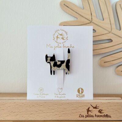 Broche - Chat debout