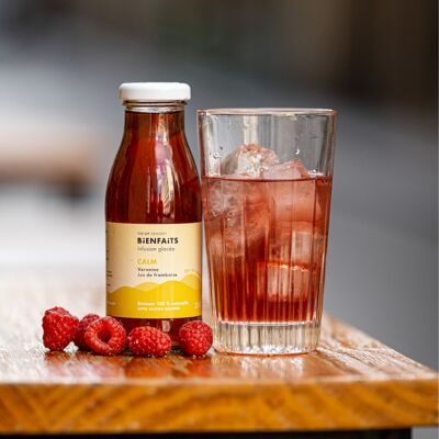 Benefits iced infusion (Tis'up) - Calm (Verbena, raspberry juice)