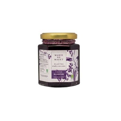 Blackcurrant jam / blackcurrant leaves