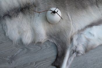 Peau de renne scandinave naturelle de qualité supérieure 3