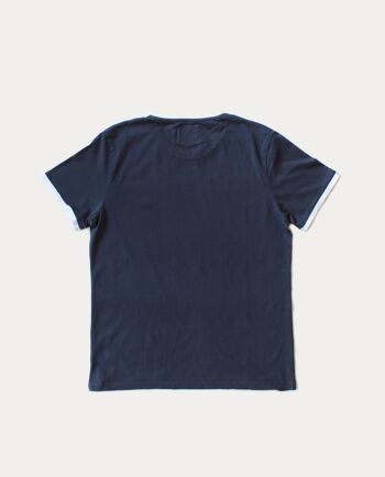 Tee Shirt Tonsor - Vintage Speed - Bleu 5