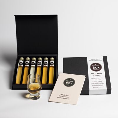 Caja de degustación de 6 whiskys escoceses