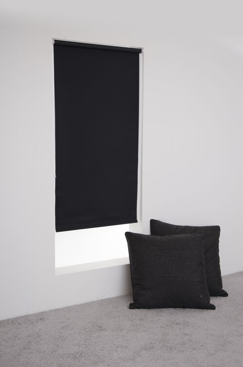 Blackout Roller Blind - Black