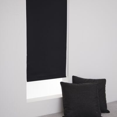 Blackout Roller Blind - Black