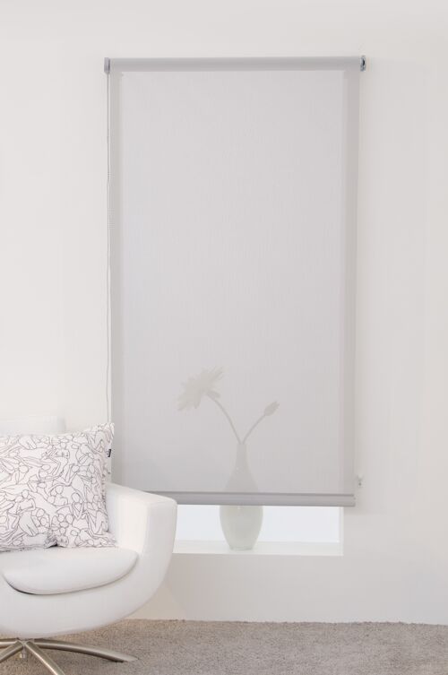 Screen Roller Blind - Light Grey (Extra High)