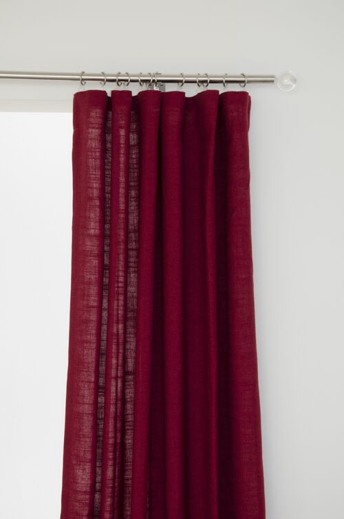 Curtain LINA - Red