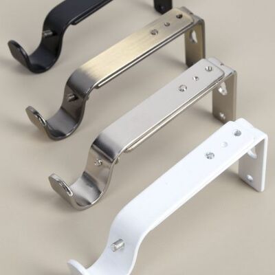 Curtain Rod Bracket - White 25/28