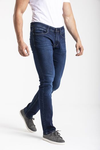 Jeans RL80 stretch coupe droite ajustée brossé SANCHOS 3
