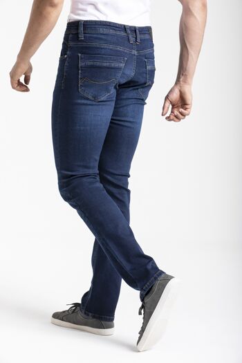 Jeans RL80 stretch coupe droite ajustée brossé SANCHOS 4