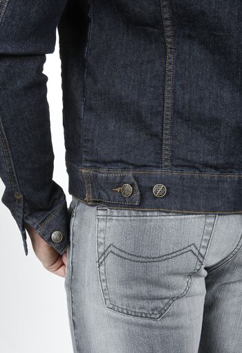Veste en jeans stretch coupe ajustée FRAK 4