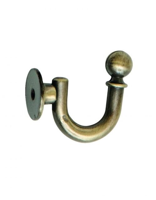 Tieback Hook Classic - White Gold