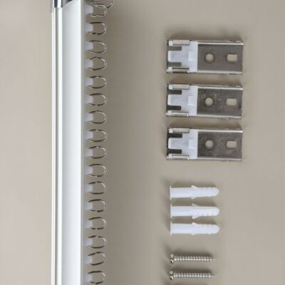 Curtain Rail Superglide - 200 cm White