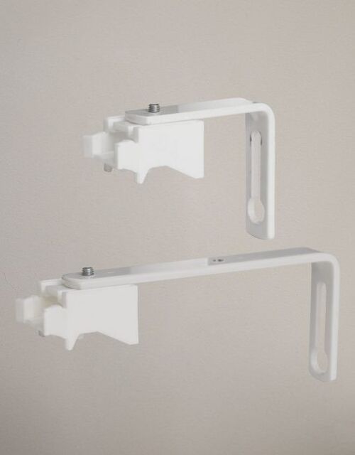 Angle Bracket for Alex Curtain Rail (2-pack) 12 cm - White