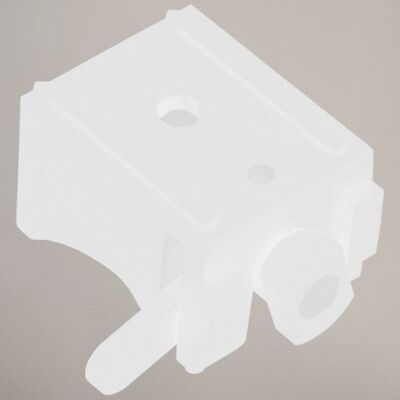 Rotating Bracket Alex 6 cm - White