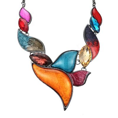 Azur - Mehrfarbige Halskette