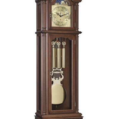 Hermle 01093-031161 Standuhr Melodienwerk auf Gongstäbe