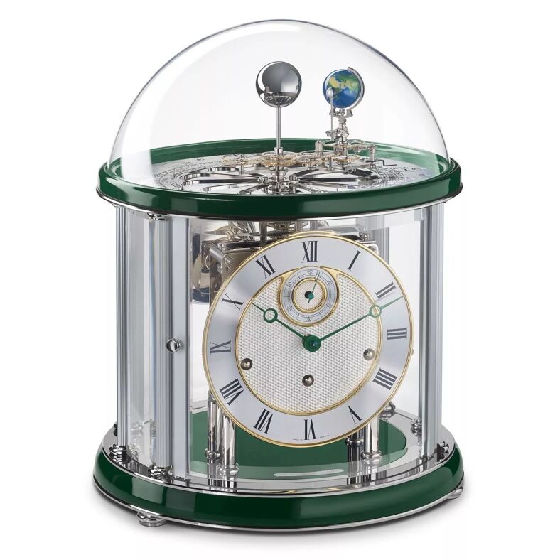 35066-000132, Hermle Chrome Ships Bell Clock