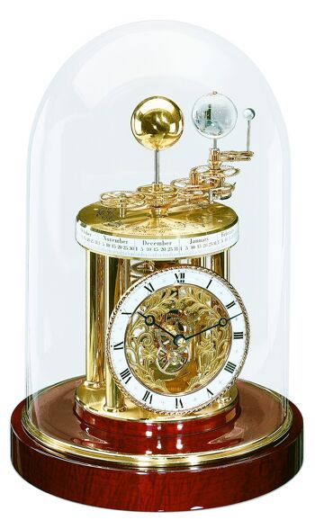 Hermle 22836-072987 astrolabe acajou