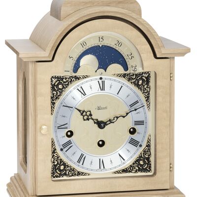 Hermle 22864-050340 high-quality table clock, oak