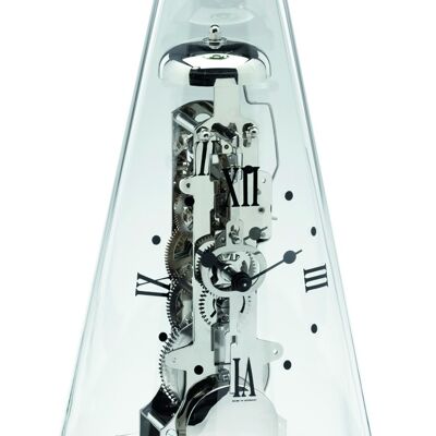 Hermle 22995-740791 Mechanical table clock with conical glazing