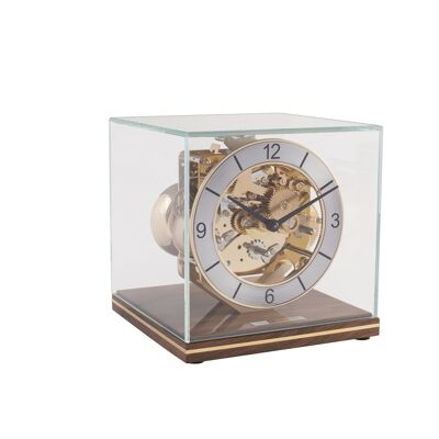 Hermle 23052-030340 table clock glazed