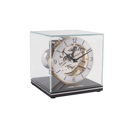 Hermle 23052-740340 table clock glazed