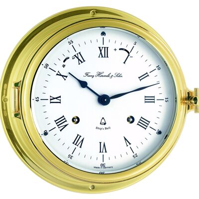 Hermle 35065-000132 horloge de navire, laiton, or