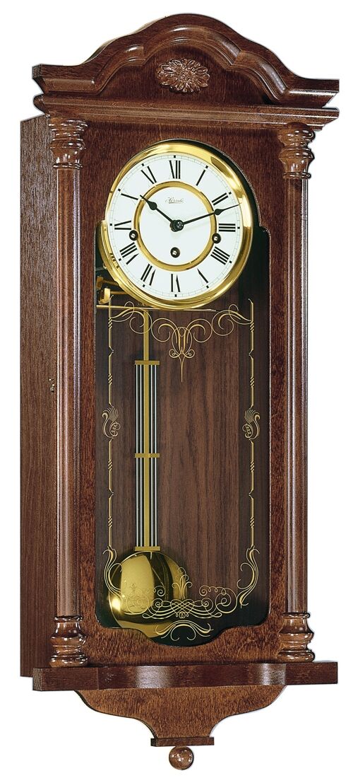 Hermle Holz-Wanduhr 70509-070341, Mahagoni, 4/4 Westminster