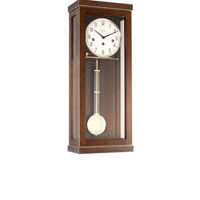 Hermle 70989-030341 Progressive Wall Clock 4/4 Westminster, Walnut