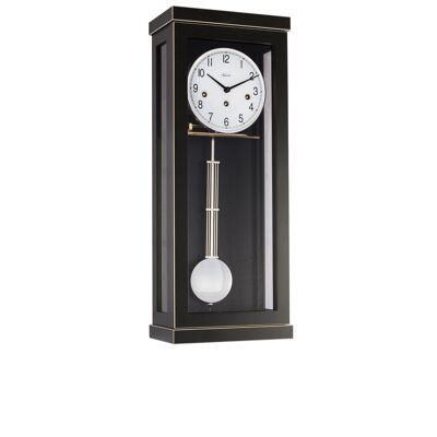 Hermle 70989-740341 Progressive Wall Clock 4/4 Westminster Black