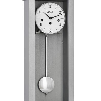 Hermle 71002-L10341 reloj de pared de péndulo vanguardista, mecanismo de sonería mecánico Westminster