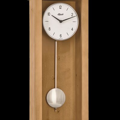 Hermle 71002-N42200 avant-garde pendulum wall clock quartz, honey spruce
