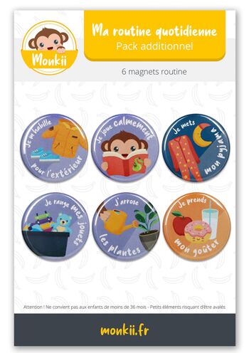 Pack additionnel routine n°1 - 6 magnets 2
