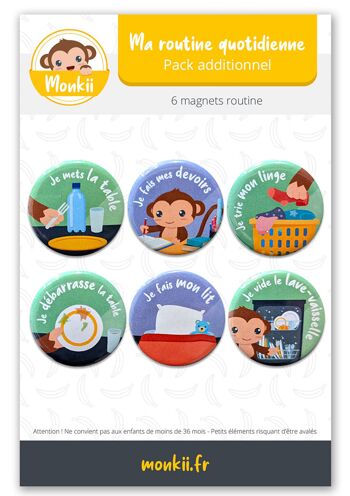 Pack additionnel routine n°2 - 6 magnets 2