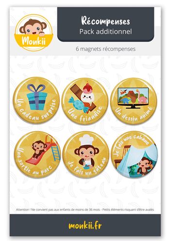 Pack additionnel récompenses n°1 - 6 magnets 2