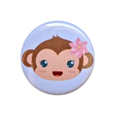 Magnets de personnalisation - Fille fleur