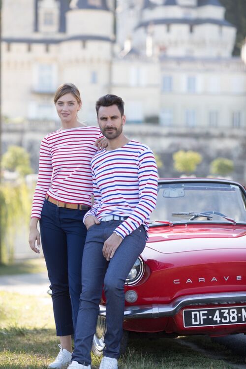 Marinière Rouge & blanc (femme)- Made in France