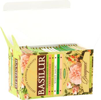 Assorted Bouquet Green Teas 25 sachets 2